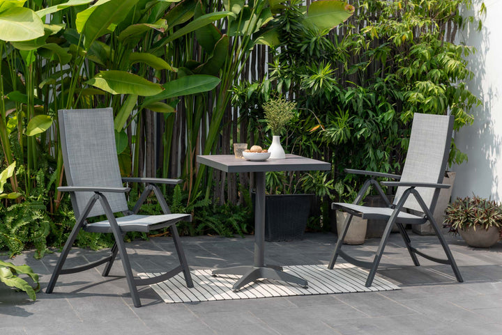 Lifestyle Garden Solana-Urbanite Reclining Bistro Set