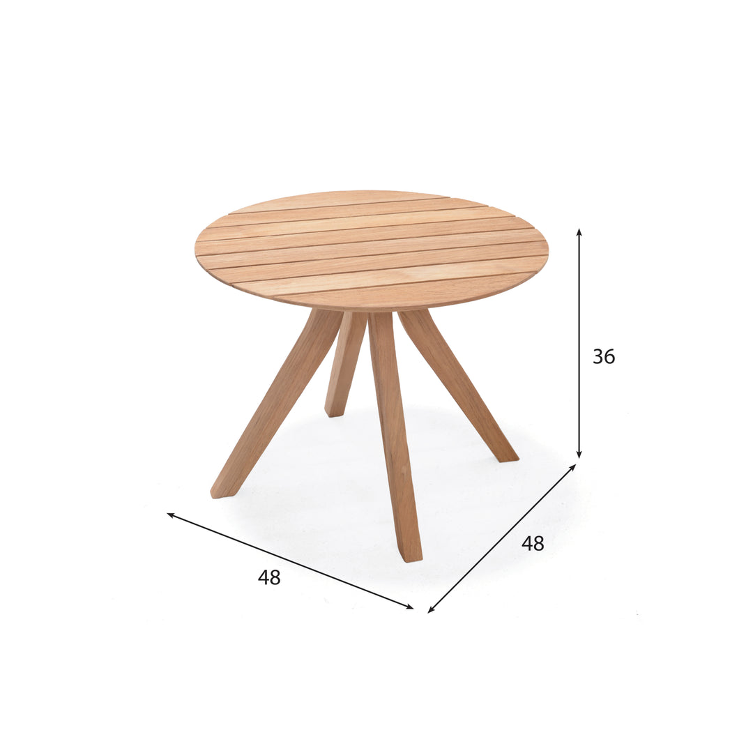 Lifestyle Garden Crystal Round Side Table 48cm
