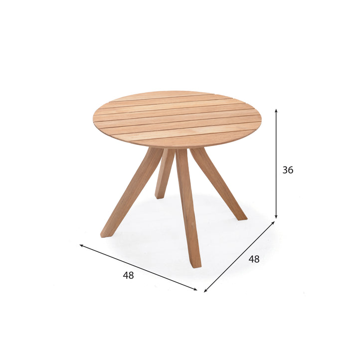 Lifestyle Garden Crystal Round Side Table 48cm