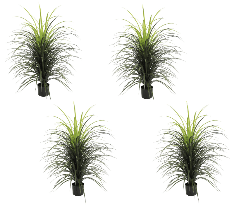 4x Artificial Yucca Nice Plant 115CM UV Protected Outdoor/Indoor