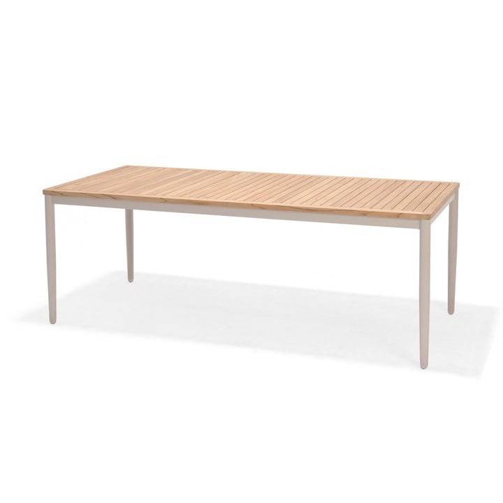 Lifestye Garden Topaz  Rectangular Table 201x90cm - Coral Sand