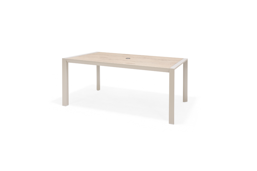 Urbanite Light 6 Seat Rectangular Dining Table by Lifestyle Garden