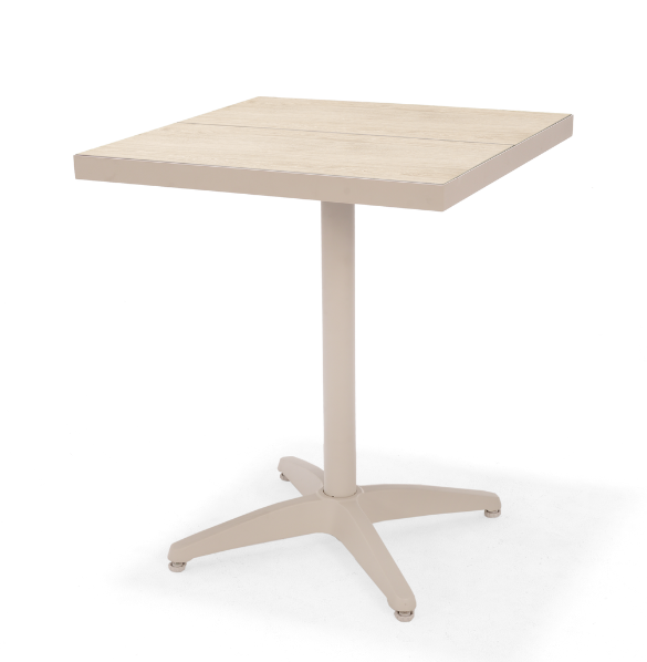Lifestyle Garden Urbanite Light 64cm Square Bistro Table