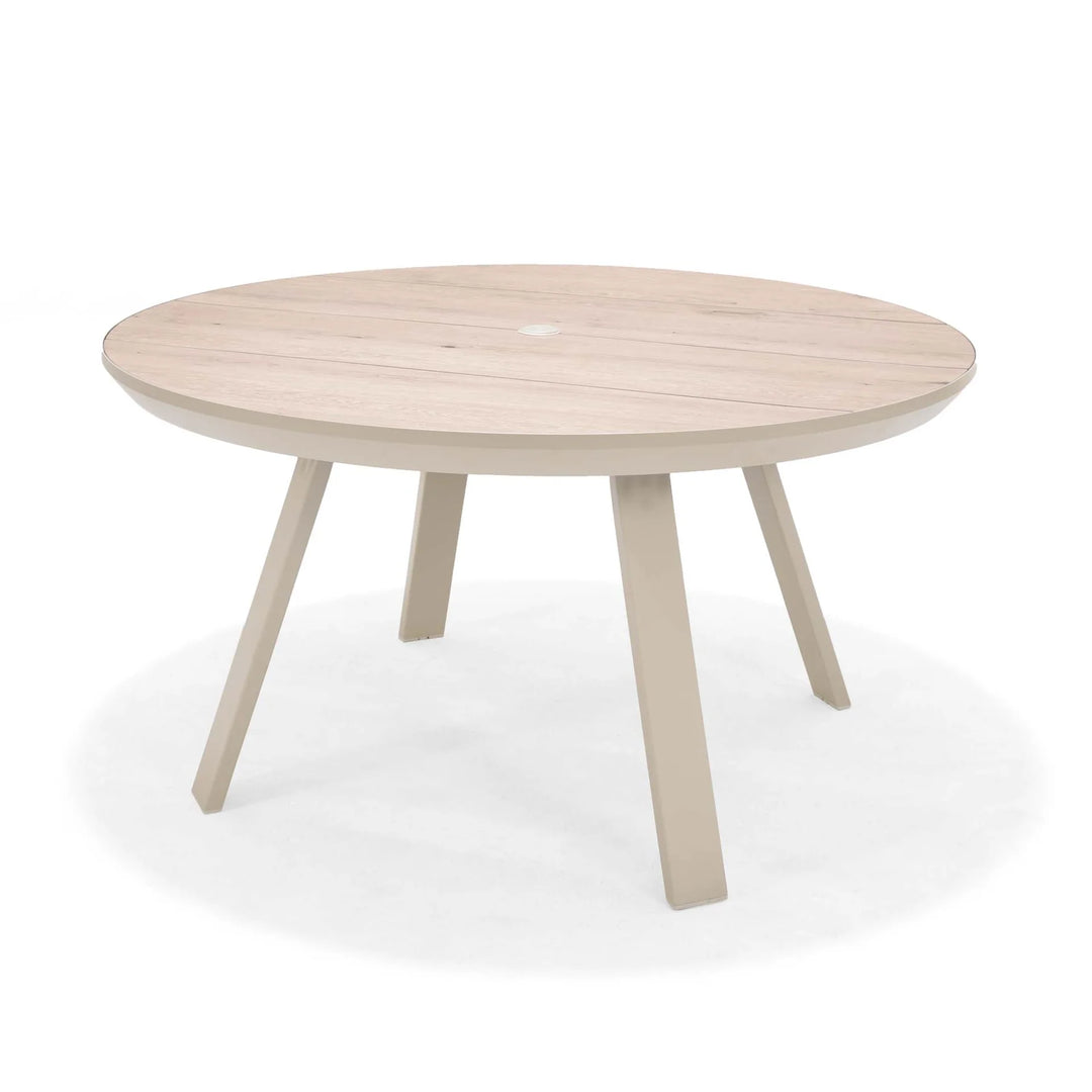 Lifestyle Garden Urbanite Light Deluxe High Back Reclining 6 Seat Round Dining Set