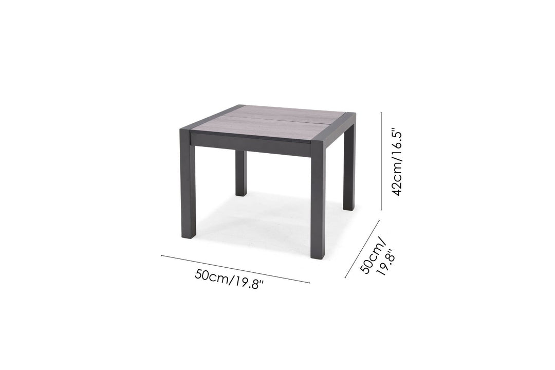 Topaz Dark Reclining Companion Lounge Set - Lifestyle Garden