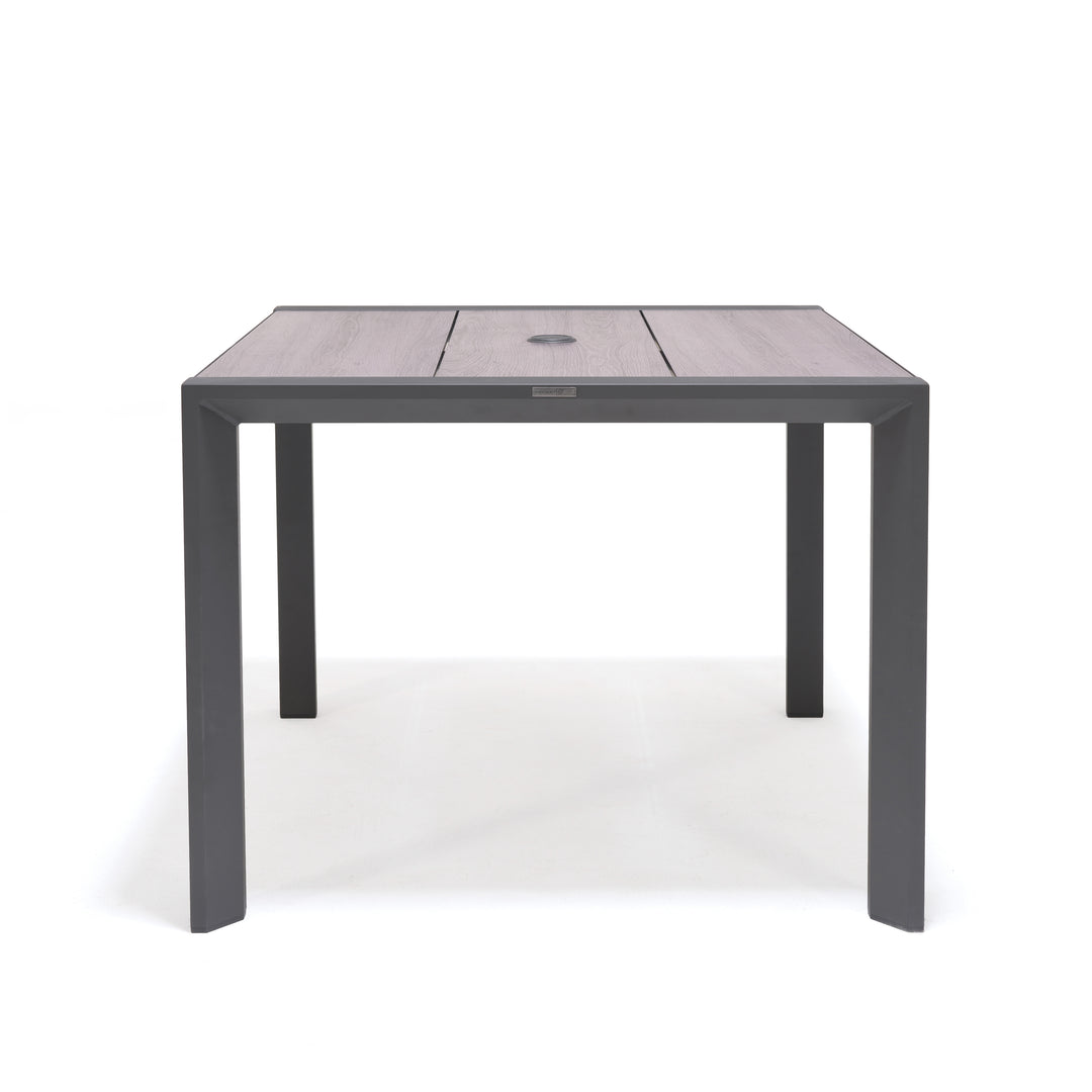 Urbanite Dark Deluxe High Back Reclining 4 Seat Dining Set - Lifestyle Garden