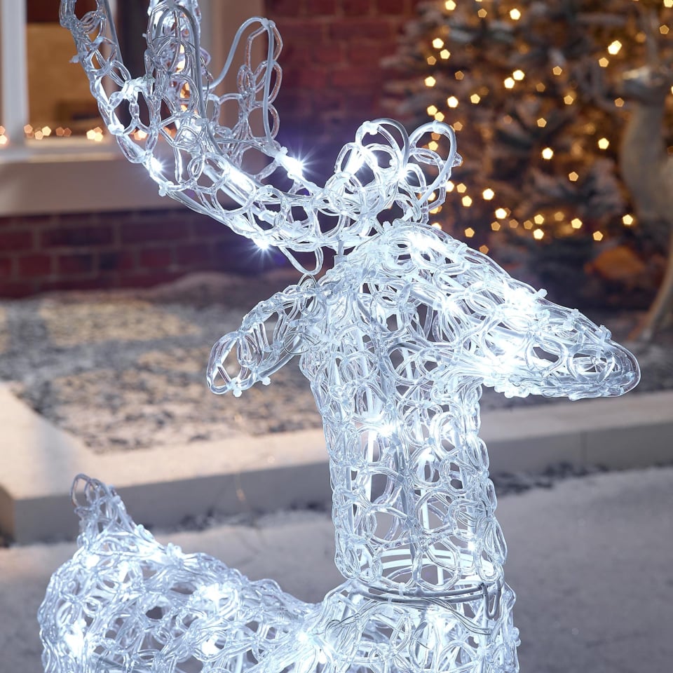 80cm Soft Acrylic Miracle The Reindeer