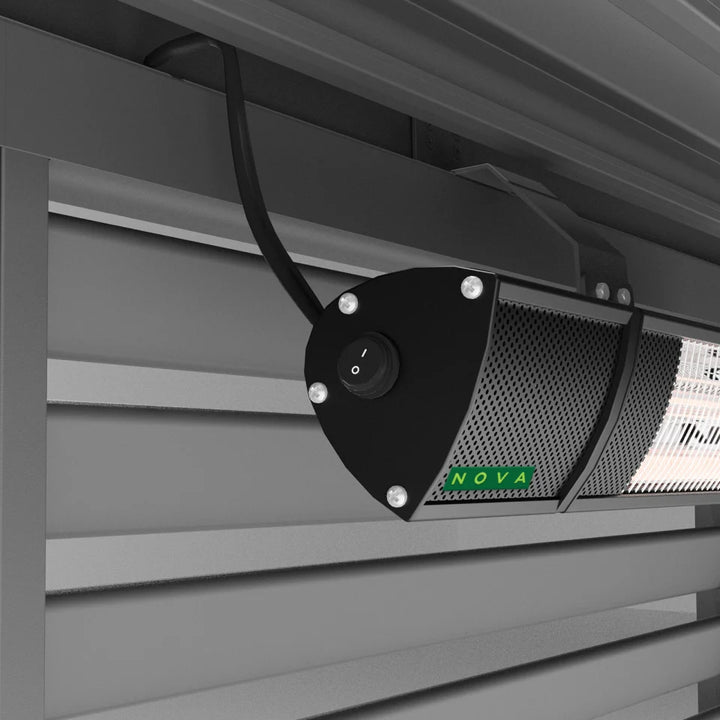 Hestia 2kW Pergola Mounted Electric Patio Heater