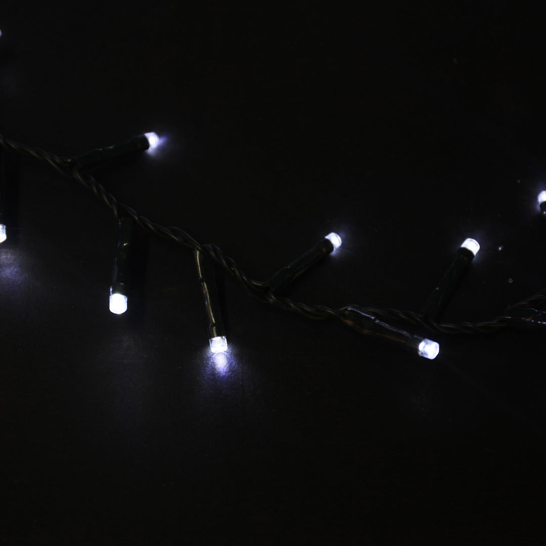 750 Cool White Ultrabrite LED Christmas Compact String Lights (18.75m Lit Length)