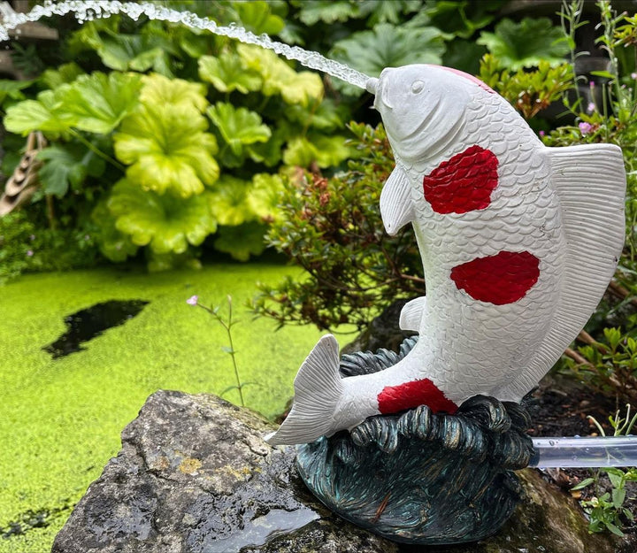 Bermuda Koi Pond Spitter Water Feature
