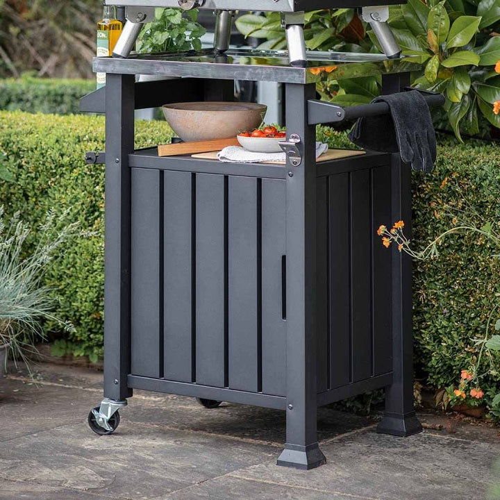 Casa Mia 12" Gas Pizza Oven and Trolley Set