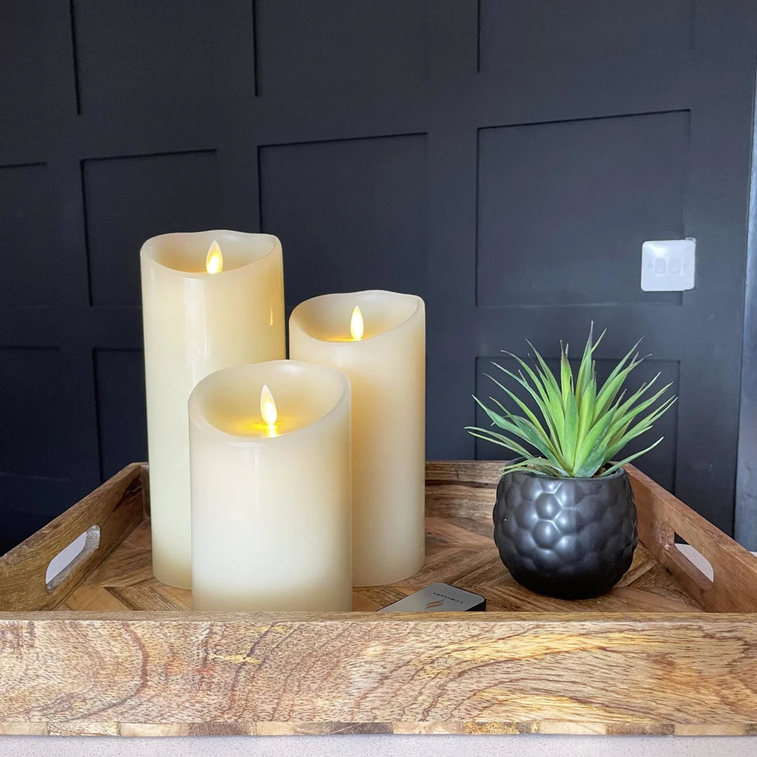 Flickabrights LED Flickering Effect Candle - 23cm