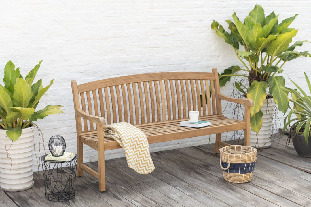 2 Seater Sumbawa Lifestyle Garden Teak Bench