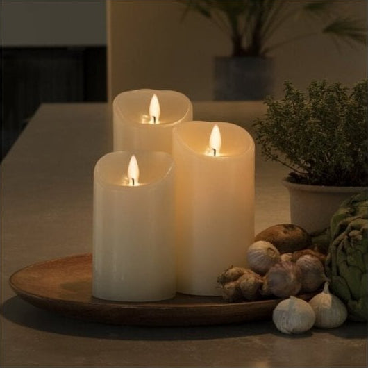 Flickabrights LED Flickering Effect Candle - 23cm