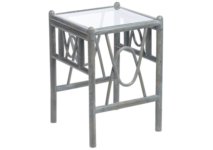 Bali Lamp Table - Grey