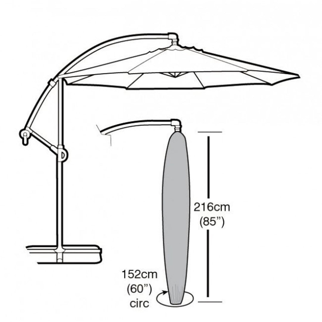 Garland Deluxe Cantilever Parasol Cover W1456