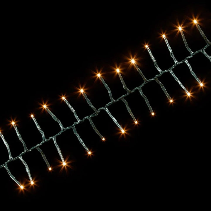 1500 LED Cluster Christmas Lights (21.7m Lit Length) - Copper Glow