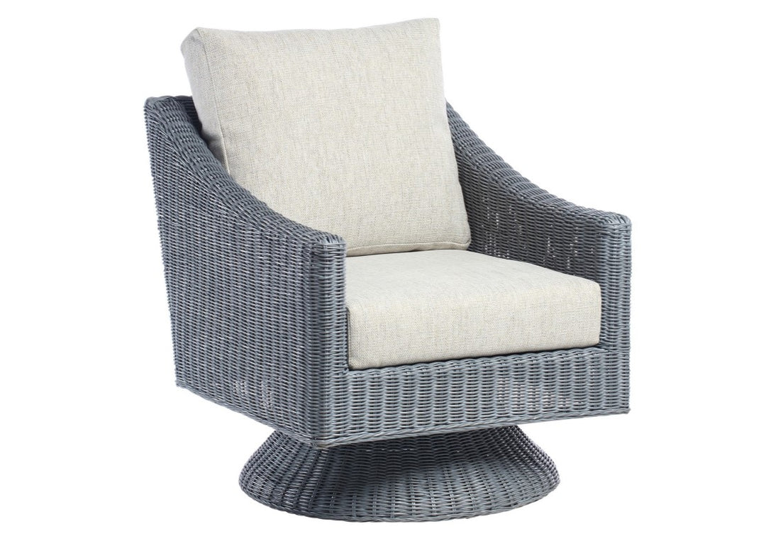 Dijon Swivel Chair - Grey by Desser