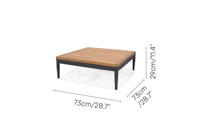 Topaz Corner Set with Coffee Table by Lifestyle Garden