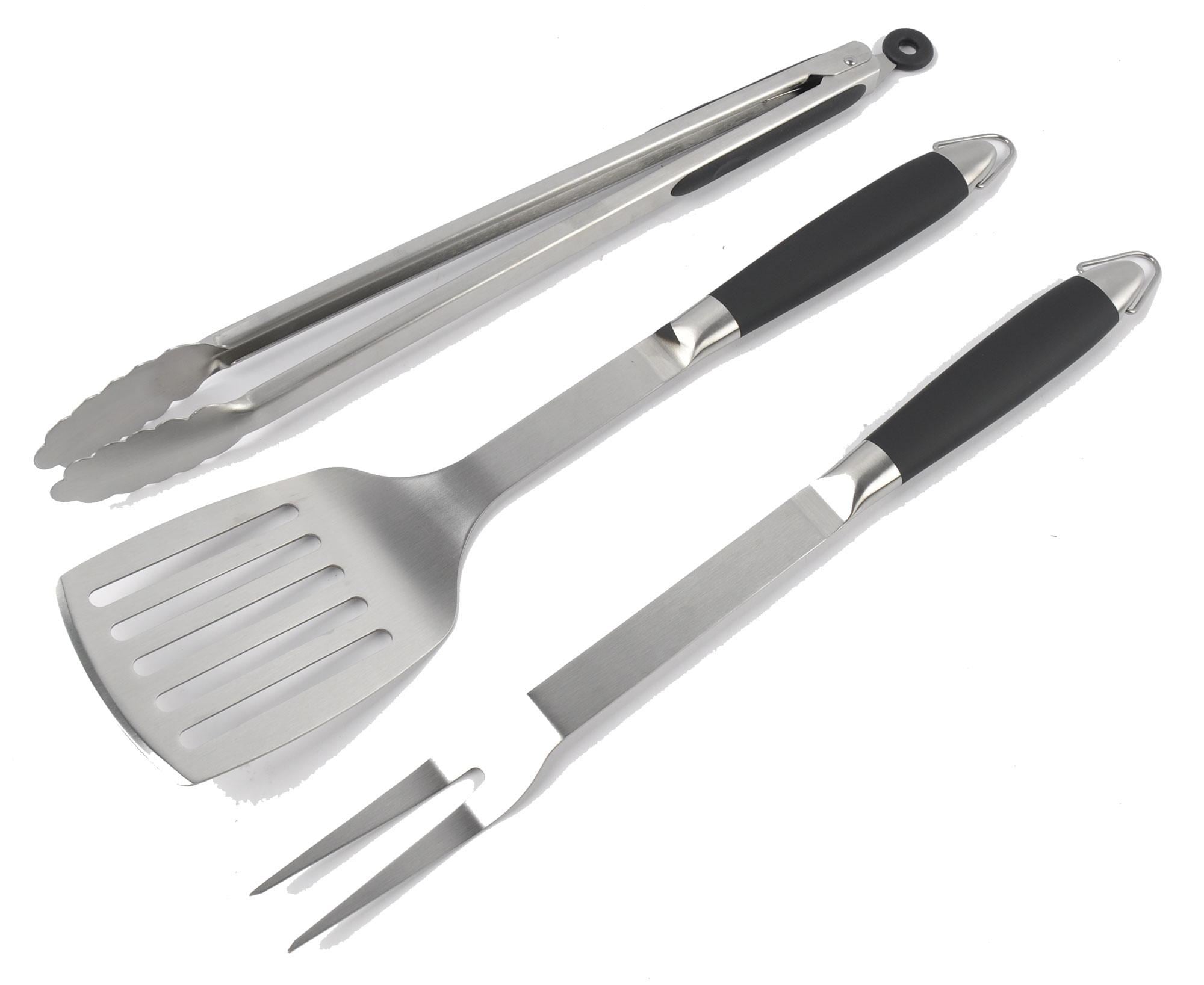 3 Piece BBQ Tool Set – Hills Home and Garden