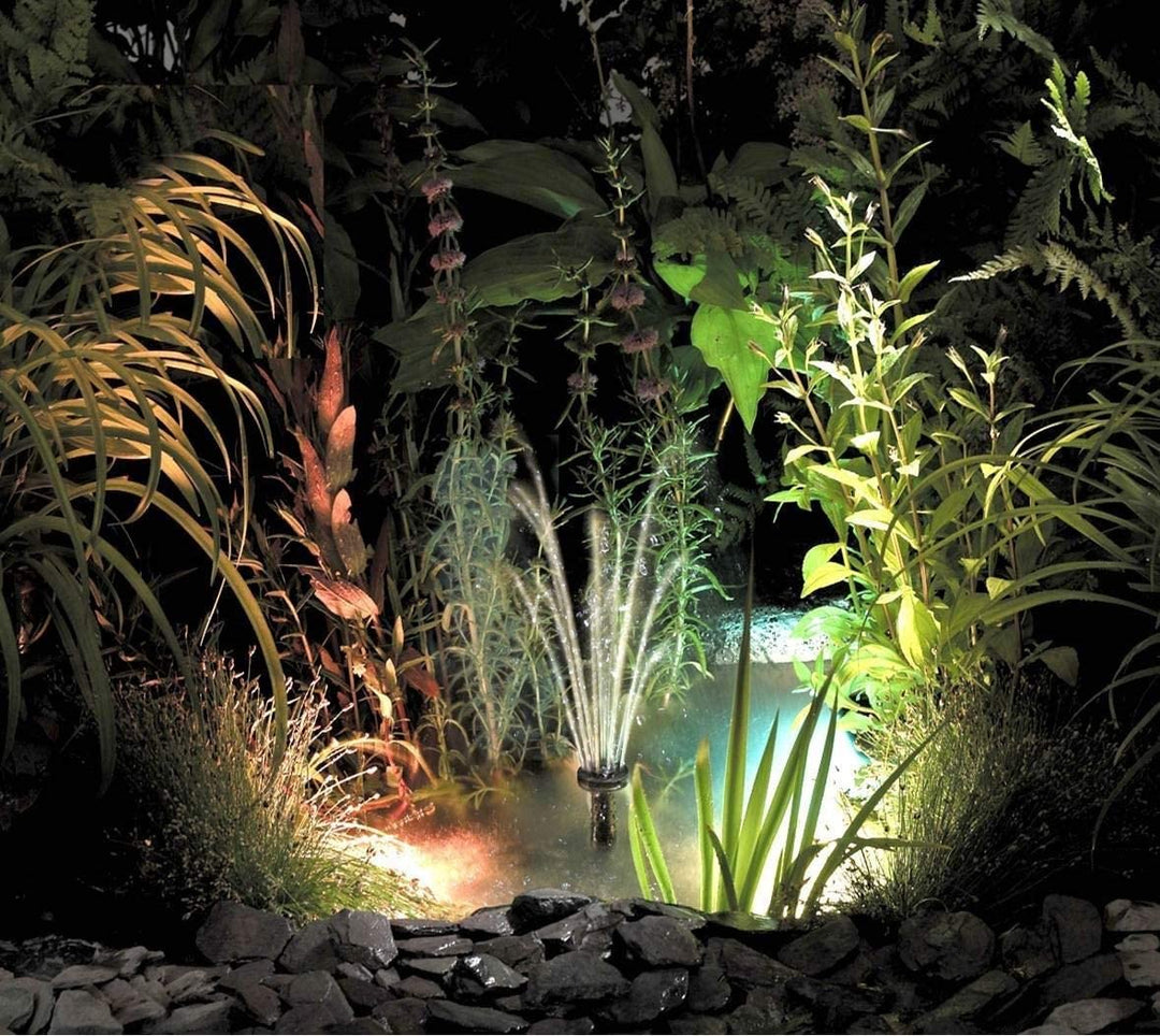 Bermuda LED Spotlight Set (3 Lights) Submersible, for Ponds & Gardens - Warm White