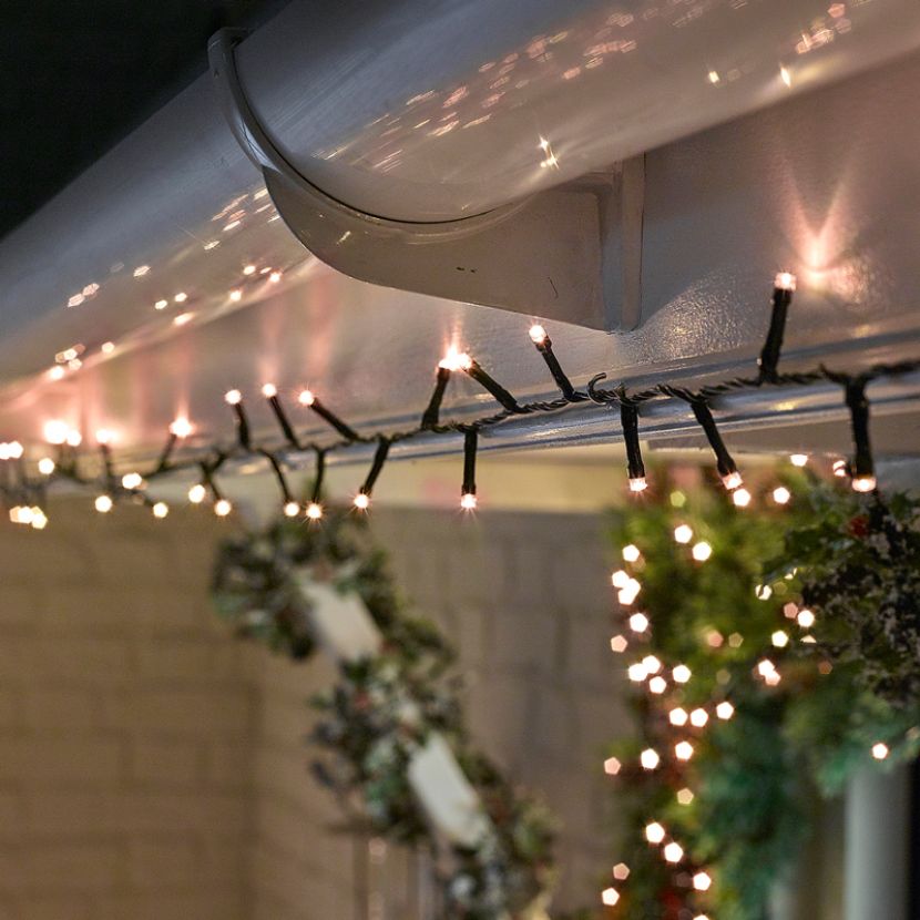 600 LED Christmas String Lights (30m Lit Length) - Copper Glow